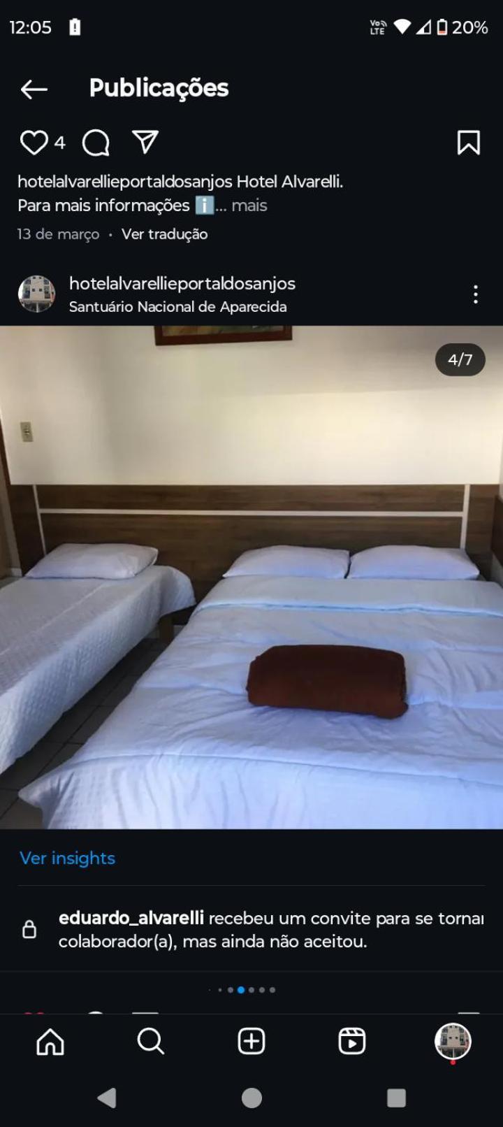 Hotel Portal Dos Anjos Aparecida  Ngoại thất bức ảnh