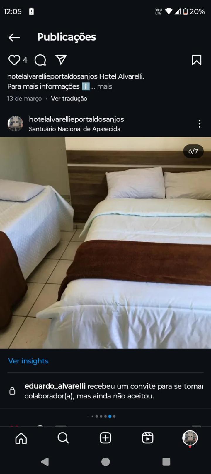 Hotel Portal Dos Anjos Aparecida  Ngoại thất bức ảnh