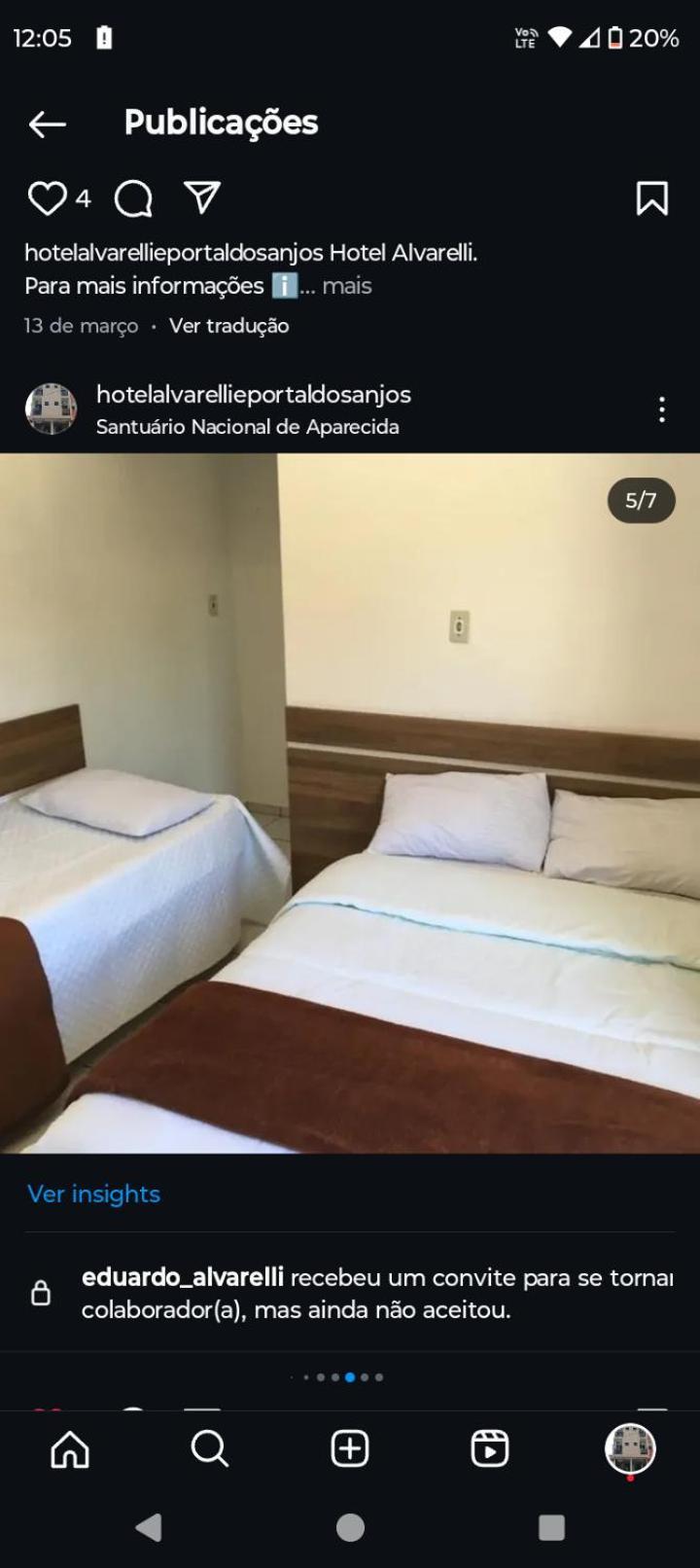 Hotel Portal Dos Anjos Aparecida  Ngoại thất bức ảnh