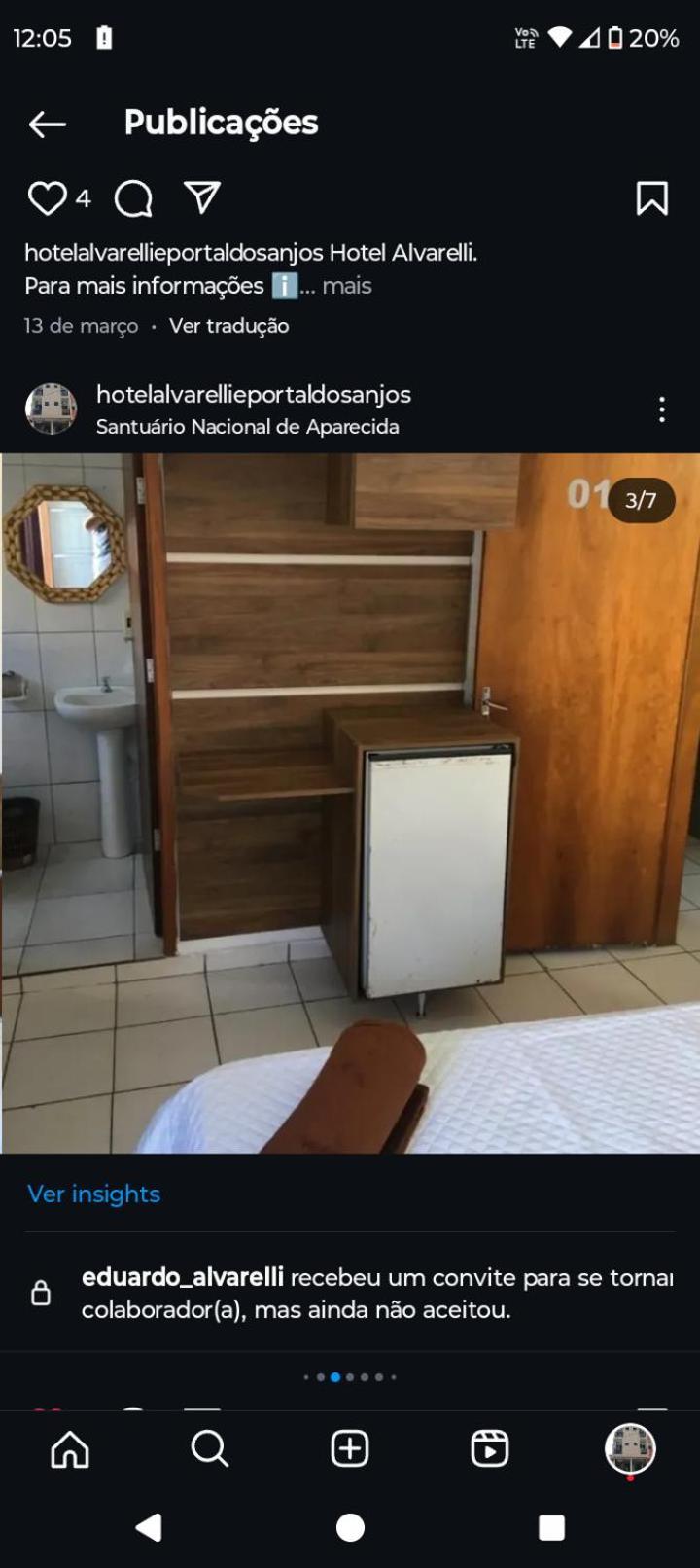 Hotel Portal Dos Anjos Aparecida  Ngoại thất bức ảnh